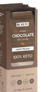 Ciocolata Vegan Keto + ulei MCT - Magic Pecans - Set 10 x 80g