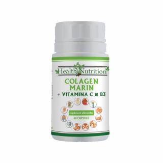 Colagen marin Forte + Vitamina B3 + Vitamina C 60 tablete