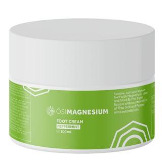 Crema cu magneziu si menta pt picioare obosite sau cu afectiuni , OsiMagnesium, 100 ml