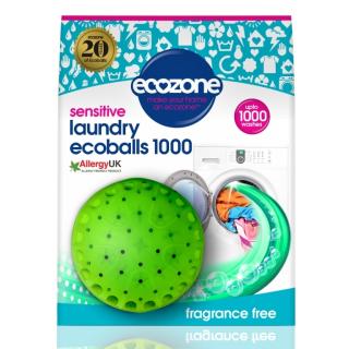 Ecoballs - Bila eco pt. spalarea rufelor, fara miros, Ecozone, 1000 spalari