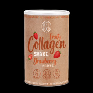 Fruity Colagen Shake Capsuni 300g