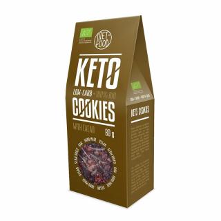 Fursecuri keto raw vegane cu cacao 80g