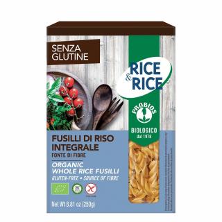 Fusilli de orez integral - fara gluten 250g