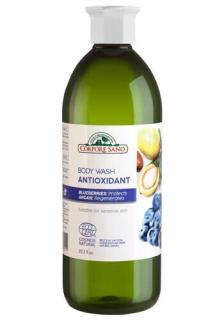 Gel de dus antioxidant cu afine si argan, Corpore Sano, 600 ml