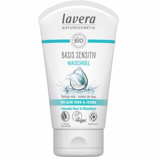 Gel pentru curatare cu aloe vera bio si jojoba, sensitiv