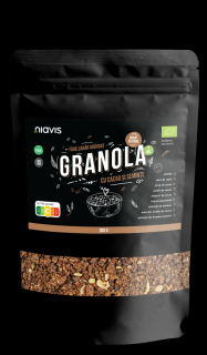 Granola cu Cacao si Seminte bio 200g