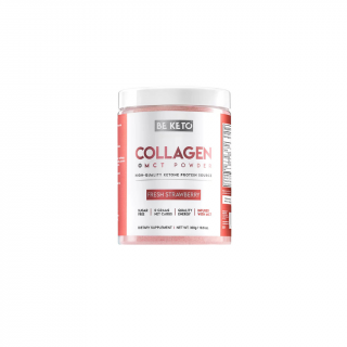 KETO Colagen proaspat de capsuni + MCT 300G