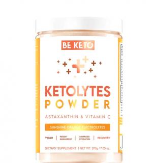 Keto Electrolytes Powder - Sunshine Orange 200g