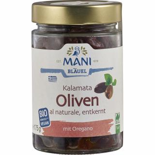 Masline kalamata fara samburi, cu oregano, raw vegan