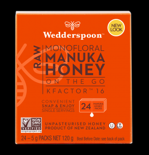 Miere De Manuka KFactor 16 RAW - 24 plicuri x 5g