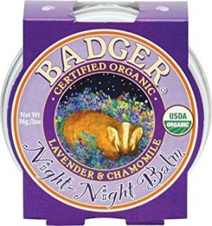 Mini balsam pt un somn linistit, Night-Night Baby pt copii, Badger, 21 g