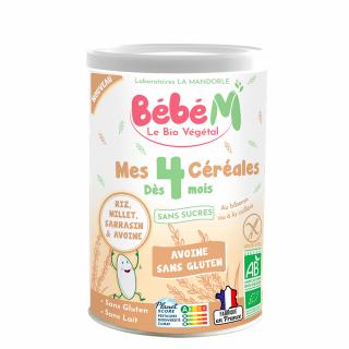 Mix 4 cereale fara gluten bebe - de la 4 luni 220g