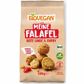 Mix pentru falafel vegan cu linte rosie si curry fara gluten