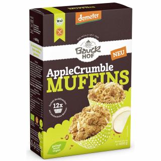 Mix pentru muffins bio cu mere, fara gluten