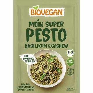 Mix pentru pesto bio cu busuioc si caju, fara gluten, vegan