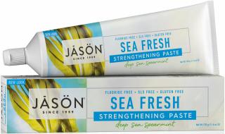 Pasta de dinti Sea Fresh pentru intarirea dintilor si respiratie proaspata, Jason, 119 g