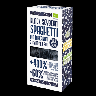 Paste bio Spaghetti din soia neagra 200g