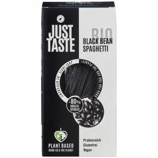 Paste proteice bio, spaghete din fasole neagra, fara gluten