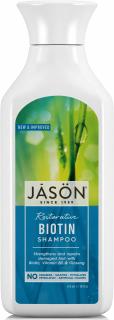 Sampon Biotin cu acid hialuronic pt intarirea si repararea parului, Jason, 473 ml