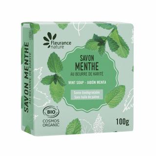 Sapun cu unt de shea si parfum de menta 100g