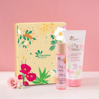 Set cadou Fleurance Nature ,   L,  Eau des Delices Trandafir si Iasomie