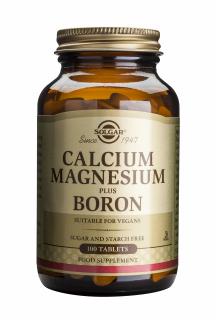 Supliment alimentar, Calcium Magnesium plus Boron 100 tablete