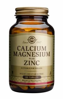 Supliment alimentar, Calcium Magnesium + Zinc 100 tablete