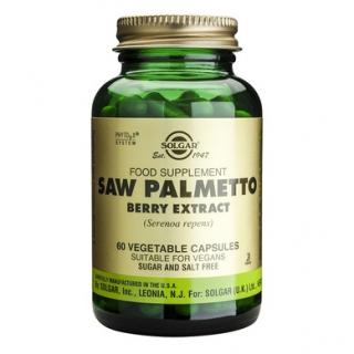 Supliment alimentar, Extract din fructe de palmier pitic   Saw Palmetto Berry Extract, 60 capsule