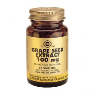 Supliment alimentar, Extract din seminte de struguri   Grape Seed Extract 100mg, 30 capsule