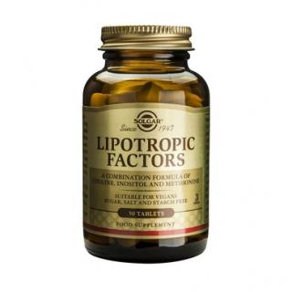 Supliment alimentar, Factori lipotropici   Lipotropic Factors 50 tablete