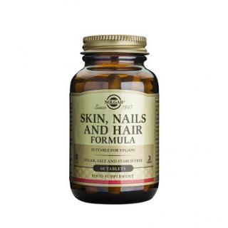 Supliment alimentar formula pentru piele, unghii si par, Skin Nails and Hair Formula 60 tablete
