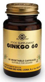 Supliment alimentar, Ginkgo Biloba 60, 60 capsule