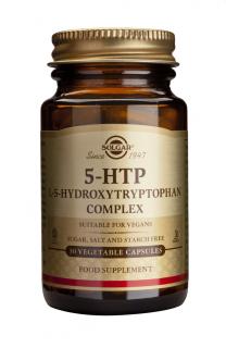 Supliment alimentar, impotriva stresului, 5-HTP Hydroxytryptophan capsule de 100 mg ,30 capsule vegetale