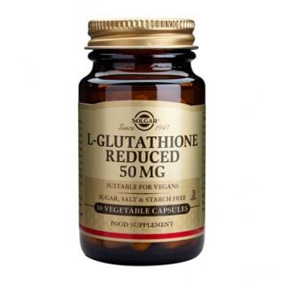 Supliment alimentar, L-glutation redus   L-GLUTATHIONE 50mg 30 capsule