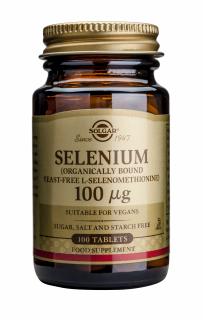 Supliment alimentar, Selenium 100ug, 100 tablete