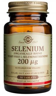 Supliment alimentar, Selenium 200mcg, 50 tablete