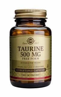 Supliment alimentar, Taurine 500mg, 50 capsule vegetale