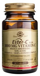 Supliment alimentar, Vitamina C non-acida Ester-C 1000 mg, 30 tablete