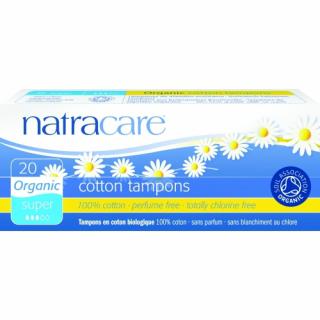 Tampoane super, Natracare, 20 buc