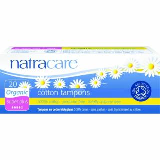 Tampoane super plus, Natracare, 20 buc