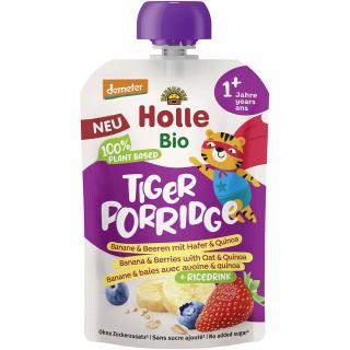 Terci bio cu banane, fructe de padure, ovaz si quinoa pentru copii, +1 an