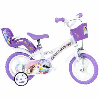 Bicicleta copii Dino Bikes 12  Unicorn Academy
