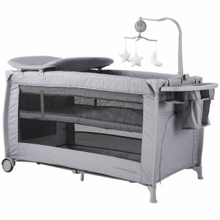 Patut pliabil Chipolino Bella ash grey