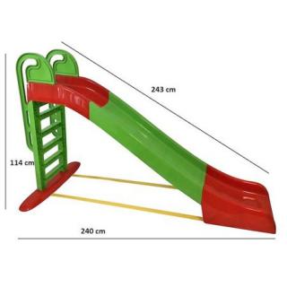 Tobogan MyKids 243 cm 014550 1 GREEN RED