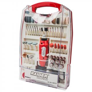 Set Mini Grinder 230V si 12V DC 110 accesorii RD-MG14
