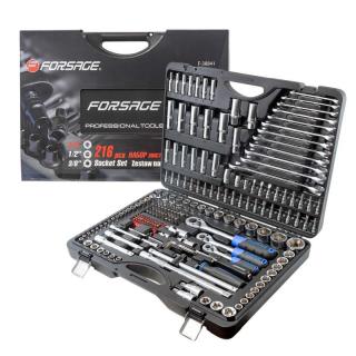 Trusa de scule profesionala XXL 216 Piese Forsage