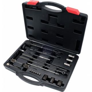 Trusa pentr service injectoare,frezat,curatat scaun,extras saibe 21 piese