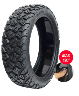 Anvelopa Cauciuc Offroad cu gel antipana 10X2.5 - 6.5 pentru trotineta electrica Myria TITAN - Copie