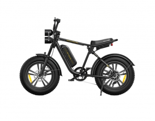 Bicicleta electrica de munte ENGWE M20, anvelope groase de 20x4.0 , motor de 750W, viteza maxima de 45 km h, baterii de 48V 213Ah, transmisie Shimano cu 7 viteze - Negru