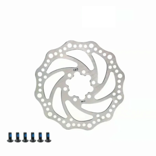 Disc de Frana 140mm pentru Trotineta Electrica ,   Model Ondulat